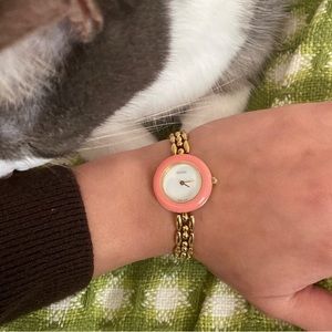 PINK Gucci 11/12 11/12.2 1100-L 1200-L Watch Interchangeable Plastic Bezel Lot